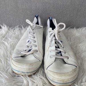 White keds leather size 7.5